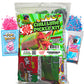 Food Crush Spicy Hot Chili Lime Pickle Kit + Cotton Candy Crunch Gift Pouch - 13 Pcs Variety Pack for Teens