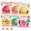 Waterdrop Hydration Cubes, Iced Tea Peach, 200 MG Electrolytes & Vitamin C & B3, On the Go Water Enhancer for Still & Sparkling 