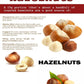 Secret Gardens Roasted Hazelnut, Unsalted, 100% Natural, Gluten Free, 3 LB Resealable Bag