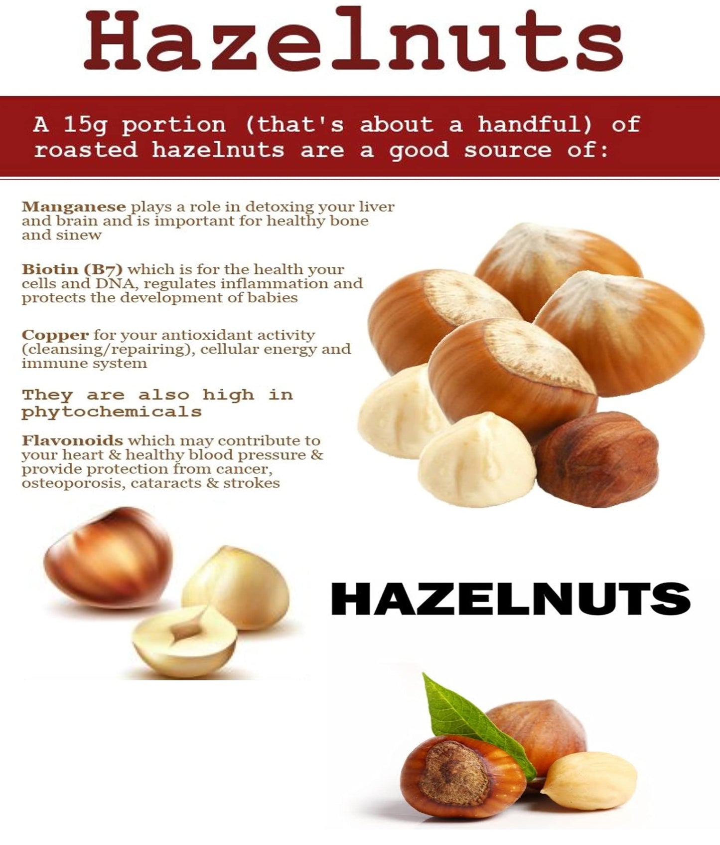 Secret Gardens Roasted Hazelnut, Unsalted, 100% Natural, Gluten Free, 3 LB Resealable Bag