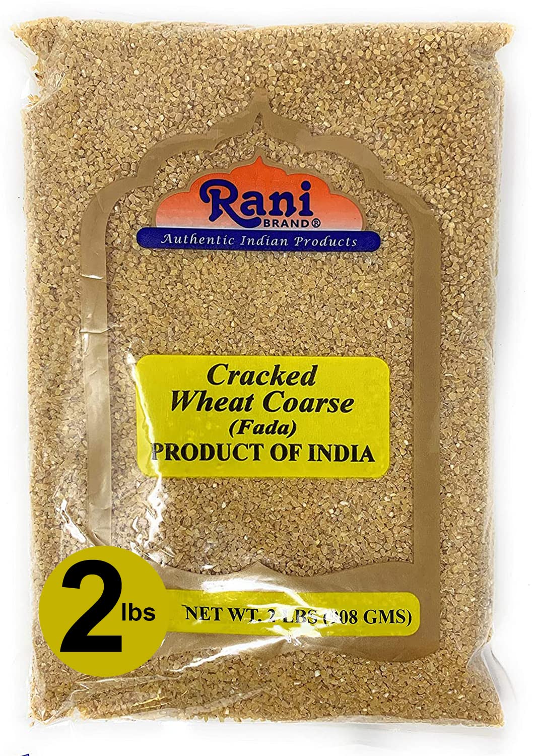 Rani Cracked Wheat Coarse (Fada/Commonly Called Bulgur #2) 32Oz (2Lbs) 907G ~ All Natural | Vegan | No Colors | Non-Gmo | Indian Origin (Dalia)