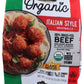 Cooked Perfect Organic Italian Beef Meatballs, 12 Oz