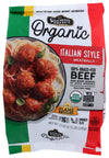 Cooked Perfect Organic Italian Beef Meatballs, 12 Oz