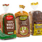 Whole Grain Bread | Sandwich Bread | 3 Flavor Variety Bundle | (1) 12 Grain Bread (1) 6 Grain Bread (1) 100% Whole Wheat Bread | 16 Oz Per Loaf - Stern'S Bakery [ 3 Loaves Of Bread Included ]