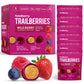 Foodberry Peanut Butter Trailberries, Nutritious Snack, Delicious Bites of Creamy Peanut Butter Coated in Real Fruit (Like Softe