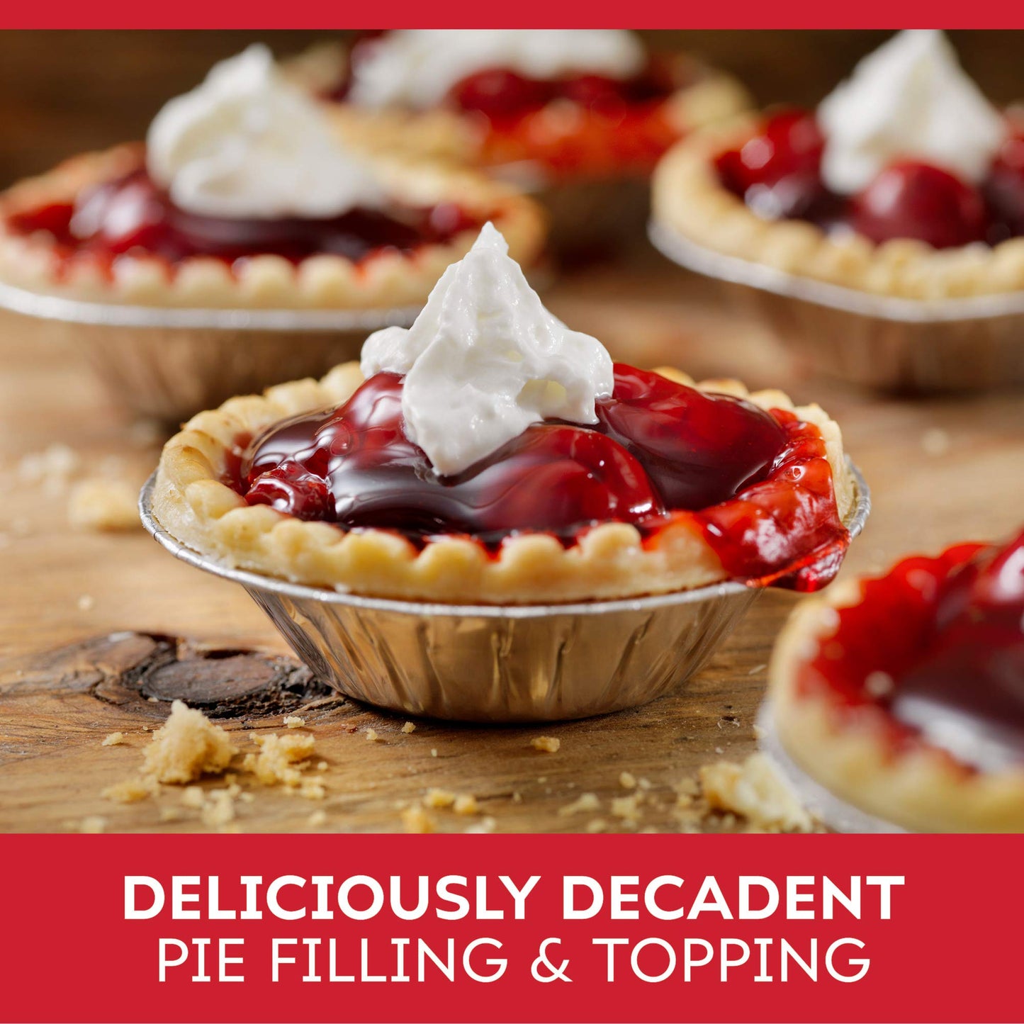 Duncan Hines Comstock Simply Pie Filling & Topping Cherry, 21 Oz Can