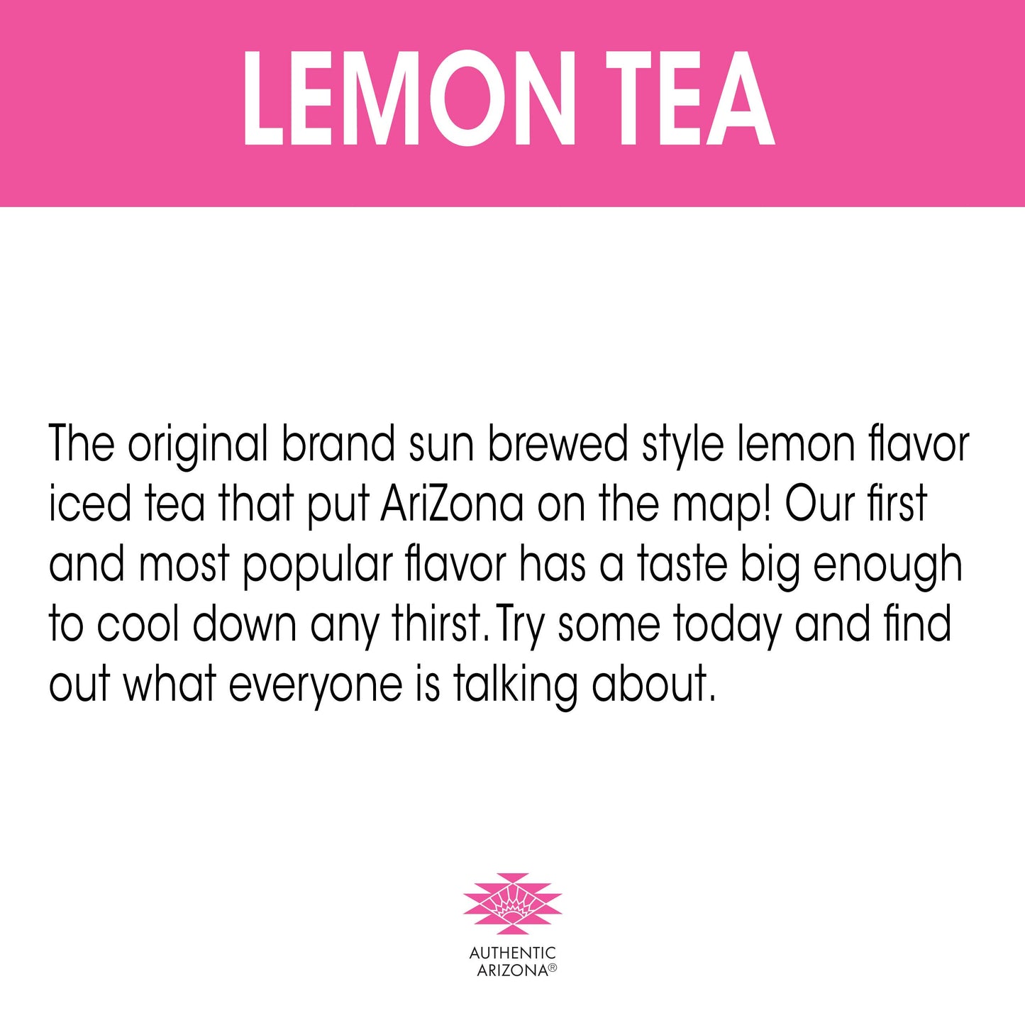 AriZona Lemon Tea - Big Can, 22 Fl Oz, Pack of 24, Refreshing Lemon Flavor