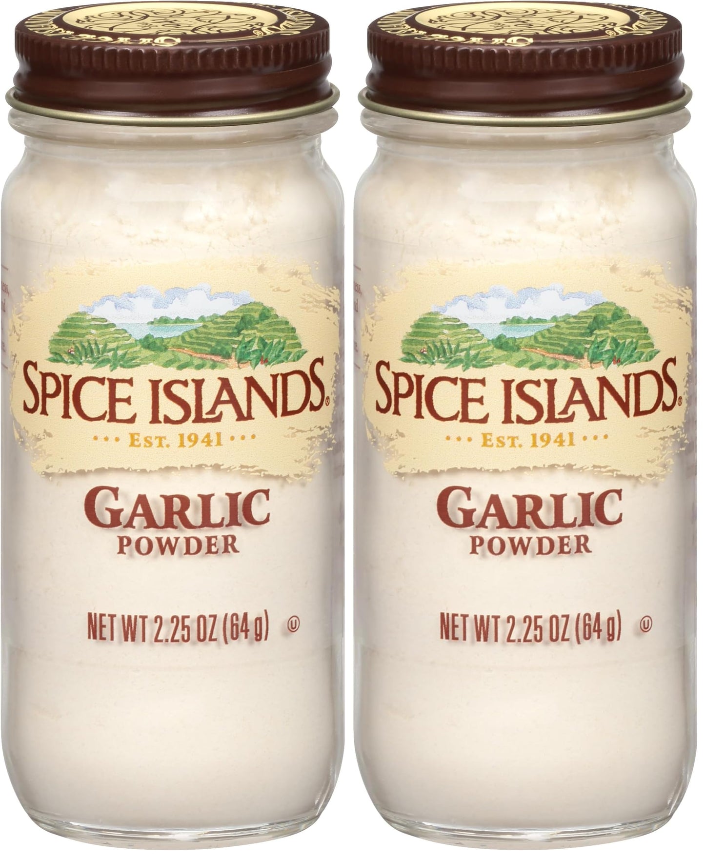 Spice Islands Garlic Powder, 2.25 Ounce (Pack of 2)