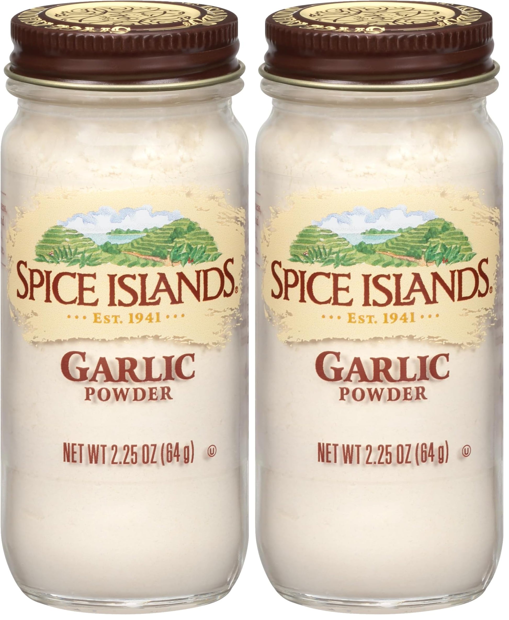 Spice Islands Garlic Powder, 2.25 Ounce (Pack of 2)