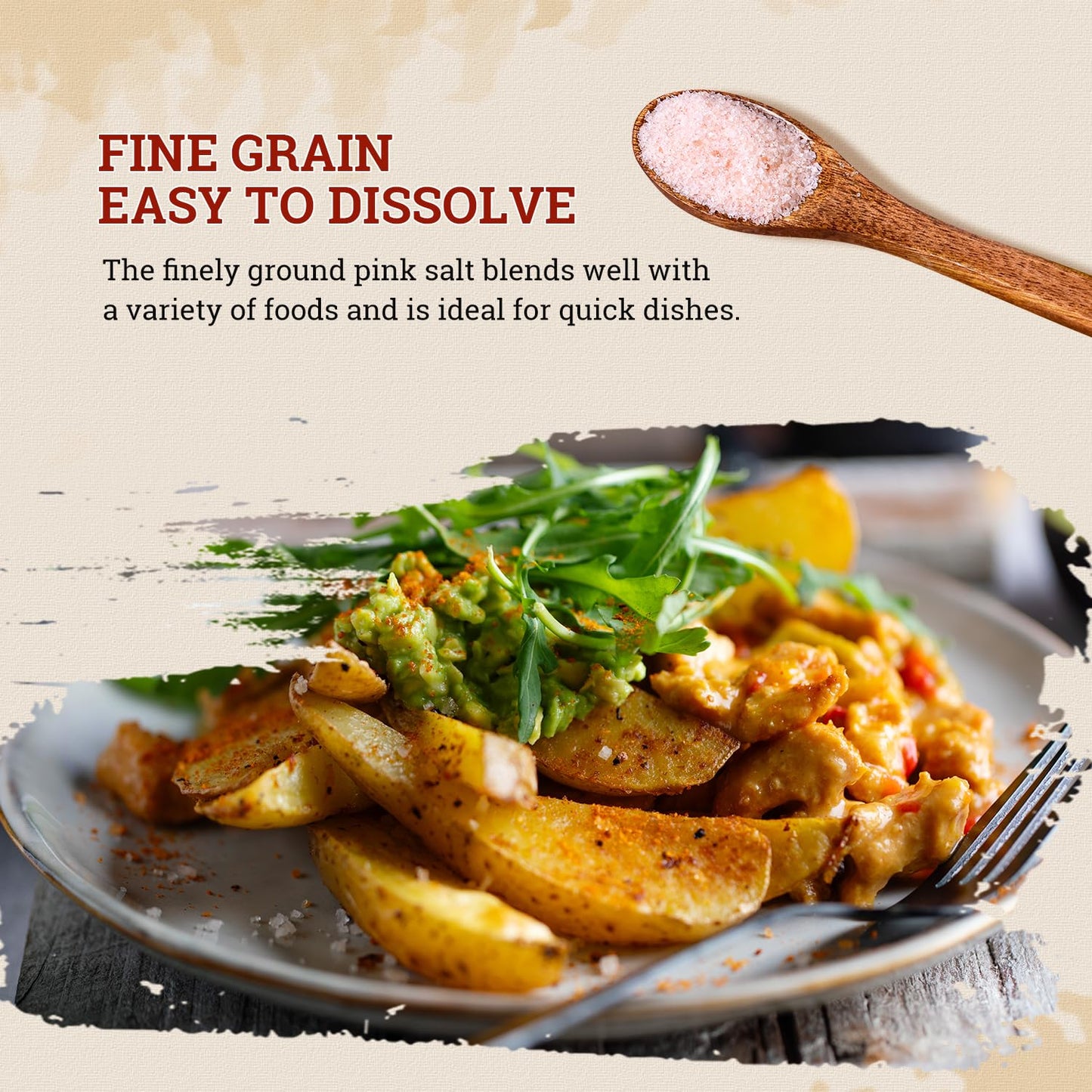 52USA Himalayan Pink Salt Fine, Fine Ground Table and Cooking Salt, 80oz (5 Pound), 100% Real, Pure, Unrefined Himalayan Pink Sa