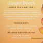 Stash Tea Green Tea, Ginger Peach With Matcha, 18 Ct