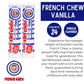 The Nutty Fruit House Doschers Vanilla French Chew Taffy Bars 24 Count