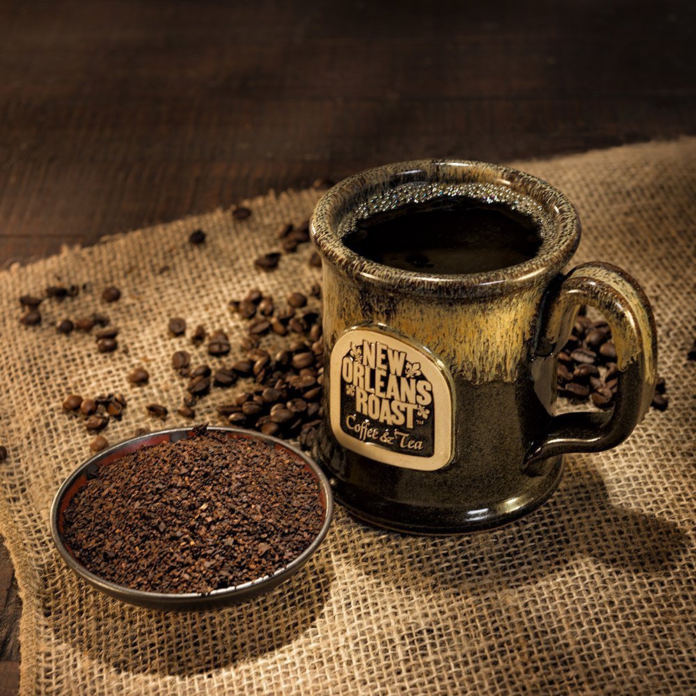New Orleans Roast Dark Roast & Chicory Coffee Pods, Caffeine Free, 12 Count, Bold Flavor, Model 81839000