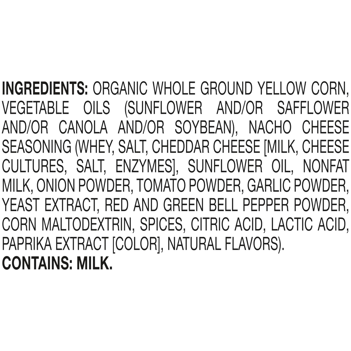 LATE JULY Organic Nacho Cheese Tortilla Chips, 7.8 OZ