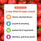 Noka Superfood Fruit & Nut Butter Smoothie Pouches, Healthy Snacks (Strawberry Peanut Butter) 6 Pack, Vegan, Plant Protein, Glut
