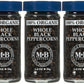Morton & Bassett Organic Whole Black Peppercorns, 2 Ounce (Pack of 3)