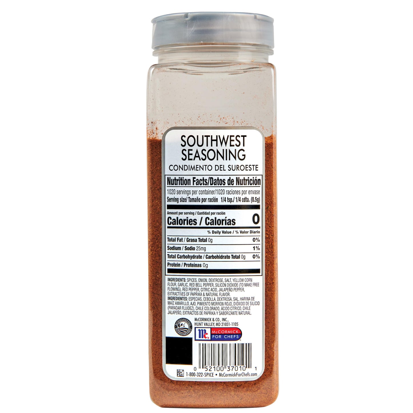 McCormick Culinary Southwest Seasoning Spice Blend, 18 oz - Authentic Smoky Heat for Tex-Mex Recipes