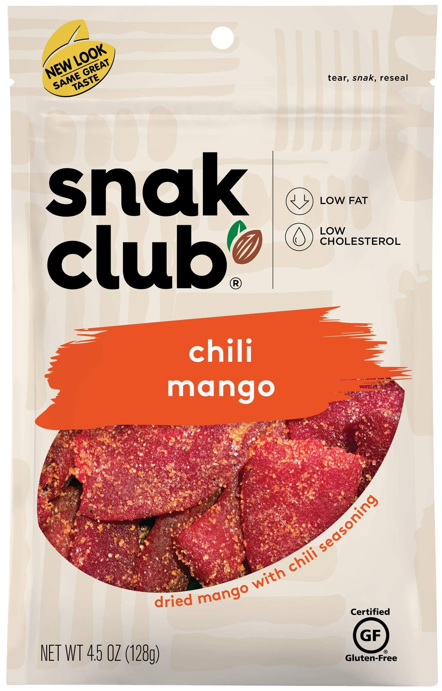 Snak Club Snak Club Chili Mango, 4.5-Oz, 6-Pack, 4.5 Ounce