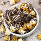 White & Dark Chocolate Swirl Popcorn Tin, 24.5 Ounce Popcorn 1 Gallon Tin, Gourmet Popcorn Gift, Birthday Gifts, The Hampton Pop