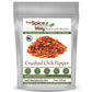 The Spice Way Crushed Red Pepper Flakes - 8 Oz - Hot Red Chili Pepper Flakes - Premium Quality, All-Natural, And Preservative-Fr