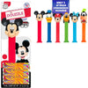 DOUzzle Kosher Pez Candy & Disney Mickey Mouse & Friends Dispenser + 3 Assorted Fruit Refills (Pack of 1) Gluten Free, Kosher Pa