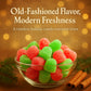 Holiday Spice Drops Gummy Candy, Christmas Gumdrops With Traditional Spices, Soft & Chewy Christmas Candy, Gift Bag,16 Oz
