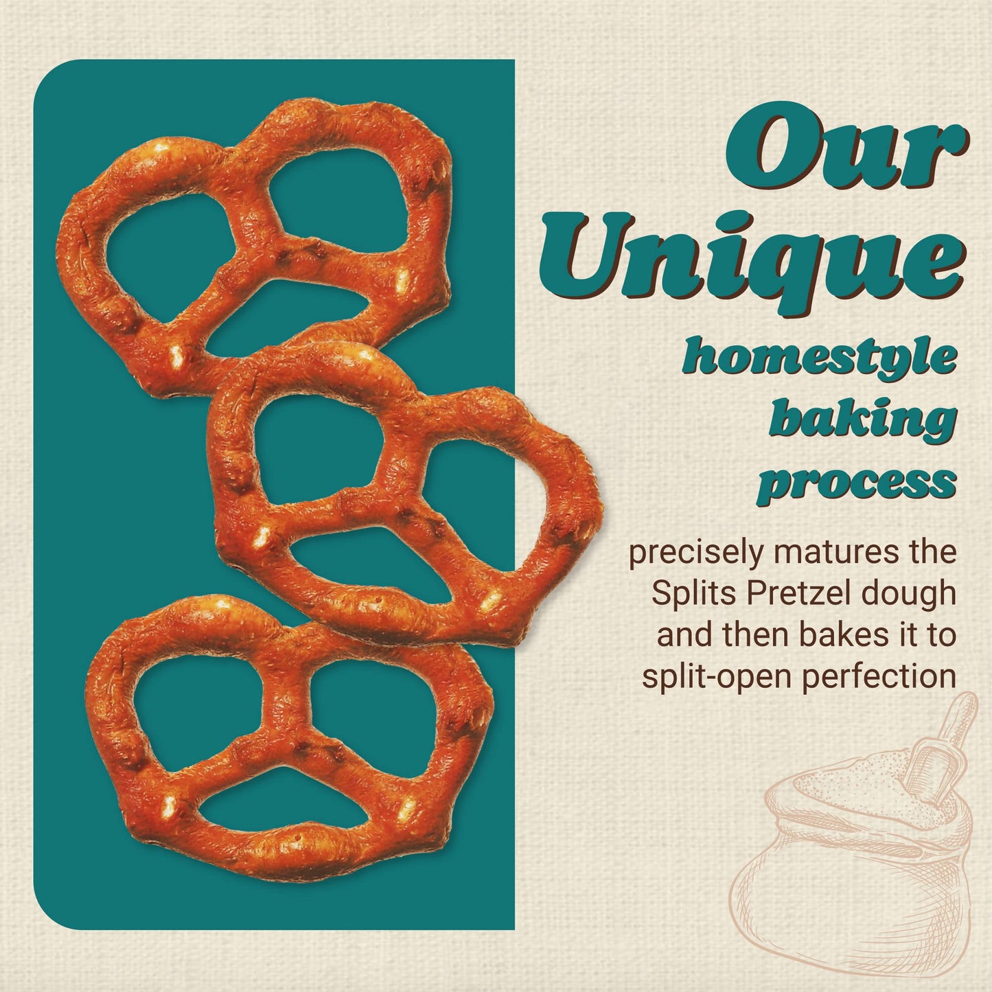UNIQUE SNACKS Unsalted Splits, Vegan, Homestyle Baked, 11 Ounce (Pack of 12)