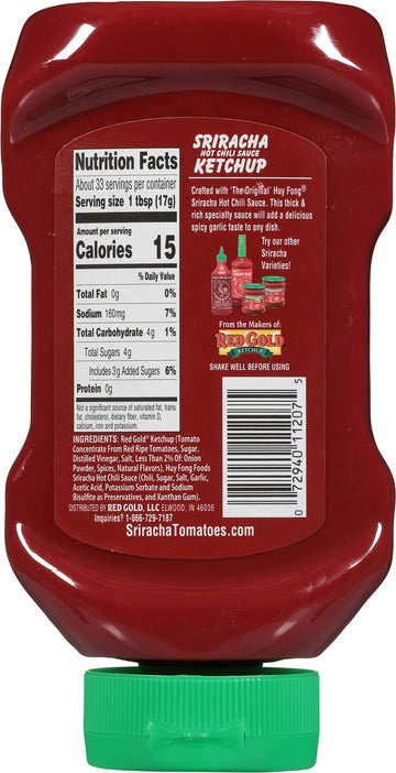 Generic H.Uy Fong Sriracha Style Ketchup 20 Oz (Pack Of 6)