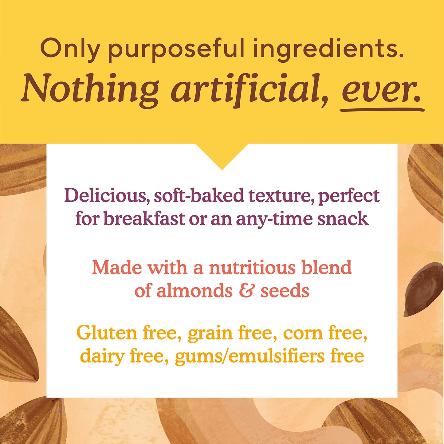 Simple Mills Almond Flour Snack Bars, Dark Chocolate Almond - Gluten Free, Made With Organic Coconut Oil, Breakfast Bars, Health