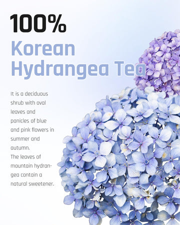 Ssanggye Tea Korean Hydrangea Sweet Dew Tea, 40 Count (1.2g per Bag) - Herbal Infusion for Relaxation and Refreshment