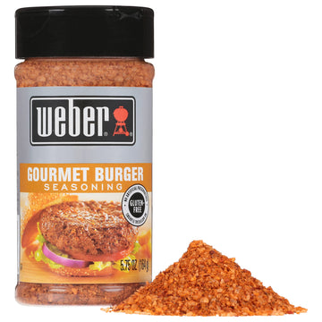 Weber Gourmet Burger Seasoning, 5.75 Ounce Shaker