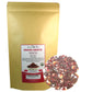 Organic Hibiscus Herbal Tea by Greenhilltea - 4 OZ Loose Leaf, Natural Red Tea, Healthy Benefits, Caffeine-Free Herbal Infusion