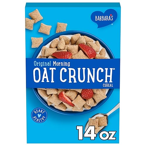 Barbaras, Non-Gmo Cereal, Morning Oat Crunch, 14 Oz (Packaging May Vary)