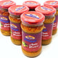 Rani Amla Pickle (Spicy Gooseberry Relish With Spices) 10.5Oz (300G) Glass Jar, Pack Of 5+1 Free ~ Vegan | Gluten Free | Non-Gmo
