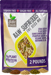 BetterFoods Five Seeds Mix - Pumpkin, Sunflower, Chia, Flax, Sesame - 2 Pound, Non-GMO, Gluten-Free, Sugar-Free Topping