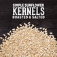 DAVID Seeds Salted and Roasted Sunflower Kernels, Keto Friendly Snack, 8.5 OZ Bags, 12 Pack