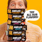 Junkless Chewy Granola Bars, Cinnamon Roll, 24 Bars (6 X 1.1 Oz Bars/Box - 4 Boxes), Non-Gmo, Low Sugar, Great Tasting, Made For Kids & Families