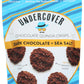 UNDERCOVER SNACKS CHOCOLATE CO Dark Chocolate & Sea Salt Quinoa Crisps (Only 1 piece that weighs 3 oz)