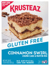 Krusteaz Gluten Free Baking Mix, Cinnamon Swirl Crumb Cake & Muffin Mix, Gluten Free With No Artificial Flavors, Colors Or Preservatives, 20 Ounce (Pack Of 2)