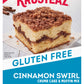 Krusteaz Gluten Free Baking Mix, Cinnamon Swirl Crumb Cake & Muffin Mix, 12-Ounce Box (Pack of 12)