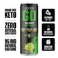 Jocko GO Energy Drink - KETO, Vitamin B12, Vitamin B6, Electrolytes, L Theanine, Magnesium- All Natural Energy Boost, Sugar Free