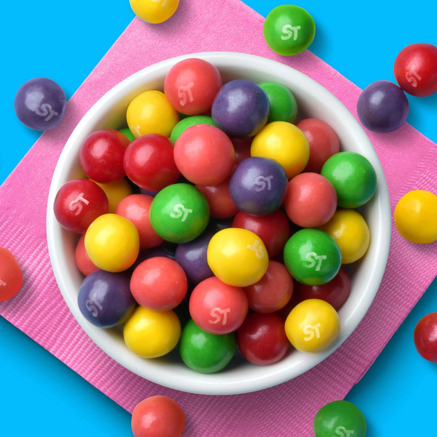 SweeTARTS Candy, Variety Mix, Cherry Punch Ropes, Mini Chewy, Gummies Fruity Splitz & Chewy Fusions, Halloween Candy Variety Pac
