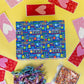 Birthday Love Shower Gift Box By Send A Cake – Ready-To-Gift Music Box With Sweet Caramels & 3 Rainbow Sprinkle Dots Crispy Cake – No Assembly, Perfect Birthday Or Celebration Gift For Women, Men & Kids