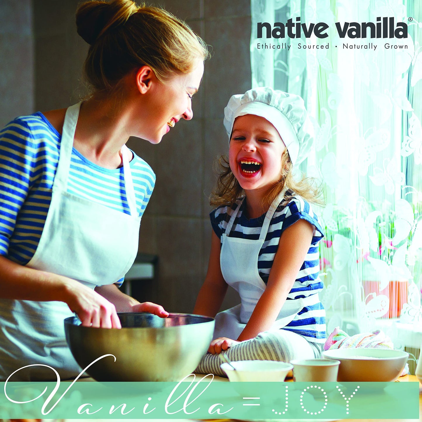 Native Vanilla Organic Vanilla Flavor - Non-  ic, 4 Fl Oz, Perfect for Cooking and Baking