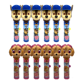 Pop Ups! Paw Patrol Lollipop Holder | Collectable Paw Patrol Toy Lollipop Case | Party Favors For Halloween, Goodie Bags, Pi