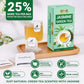 LeafLea 40 Jasmine Green Tea Bags  enhanced Green Tea Scented with Jasmine Flowers for Gentle Support & Light Alertness  Floral Smoothness  Caffeinated  Sugar-Free  Non-GMO  Vegan  Individually Wrapped
