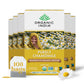 ORGANIC INDIA Chamomile Tea - Caffeine Free, Calming Herbal Tea, 18 Count (Pack of 6)