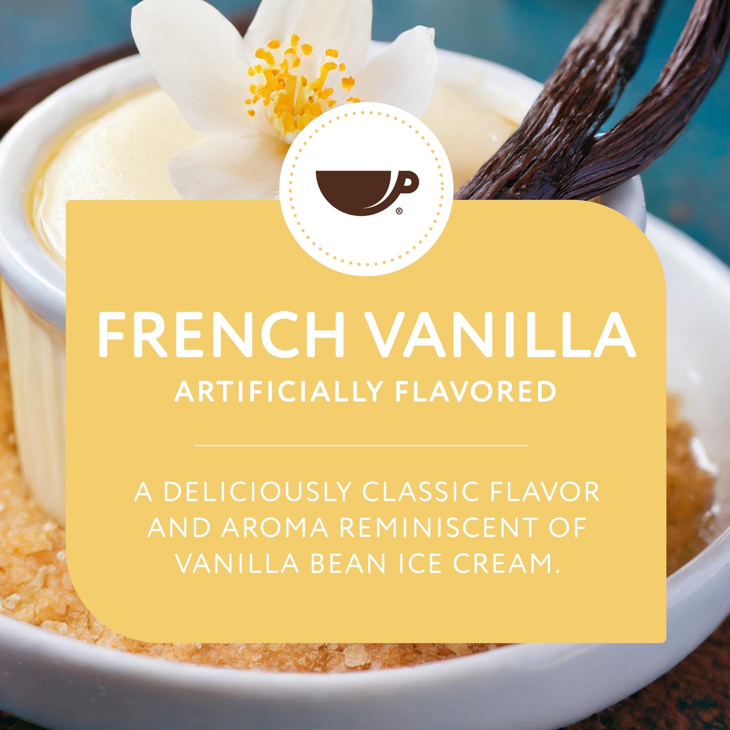 Paramount Roasters French Vanilla, Flavored Ground Coffee, 12 Oz Bag