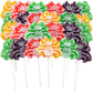 Sweetzo Spider Halloween Tattoo Lollipops, 24 Count, Individually Wrapped, 15.7 cm x 6.5 cm x 17.9 cm, Perfect for Trick or Treat