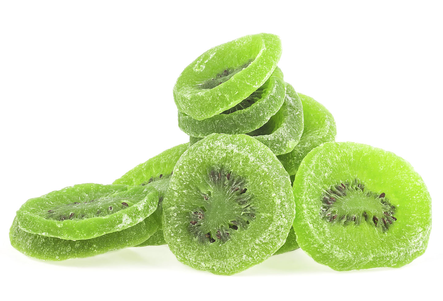 Farm Fresh Nuts Dried Kiwi Fruit Snacks 3Lb Bag - Kiwi Slices Fruit For Snacking, Desserts, Cocktails - Safely Sealed Bag For Pr